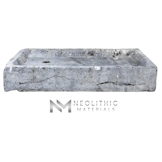 Antique Belgian Bluestone Sink